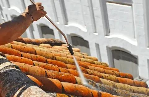 Nettoyage de toitures - Saint-Aignan-le-Jaillard